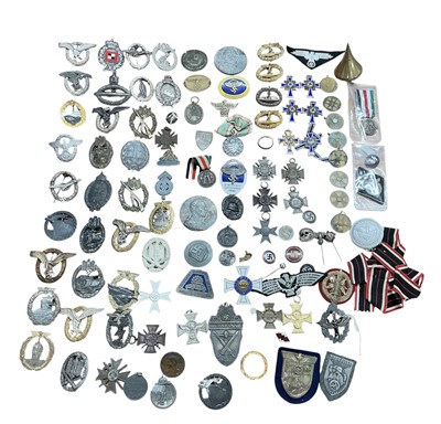 Lot 750 - Large collection of Imperial and Nazi German medals, orders and decorations, (1 box).