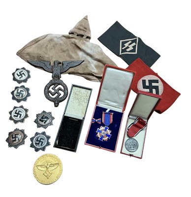 Lot 751 - Collection of Nazi German awards and medals, some in boxes of issue, (1 box).
