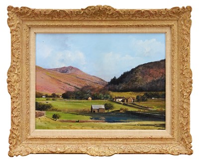 Lot 1108 - *Clive Madgwick (1934-2005) oil on canvas - Cumbrian Landscape, signed, framed