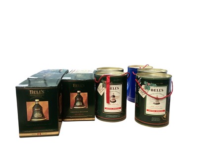 Lot 3007 - Collection of ten Wade Bell's Scotch Whisky decanters (70cl), all boxed with contents, (10).