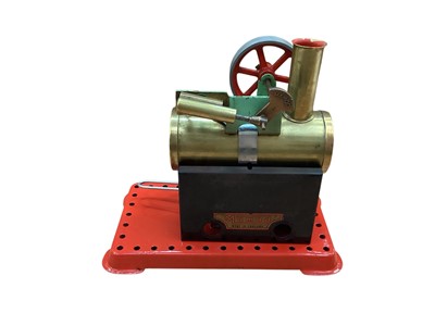 Lot 1872 - Mamod Minor stationary steam engine and one other (2)