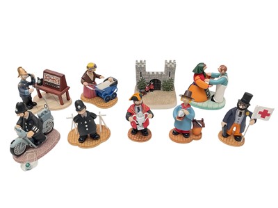 Lot 2335 - Nine Robert Harrop Camberwick Green models
