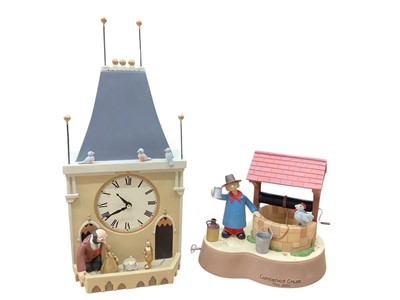 Lot 2338 - Two Robert Harrop Camberwick Green limited edition musical boxes - Trumpton Townhall Clock and Windy Miller & The Wishing Well, both boxed