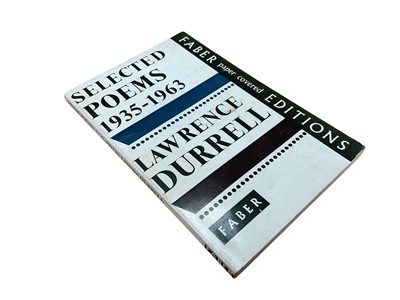 Lot 1359 - Lawrence Durrell - Selected Poems 1935-1963, paperback, 1964 first edition signed by the author