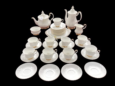 Lot 2344 - Royal Albert Val D'or pattern tea and coffee set