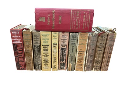 Lot 1415 - Collection of early Kelly's Directories (10 of Chelmsford, 1 Ipswich, 1 wider area) some early dates 1931, 1935, 1940