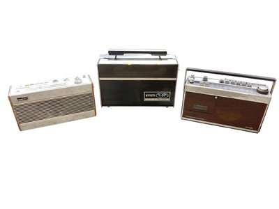 Lot 2701 - Collection of ten vintage radios