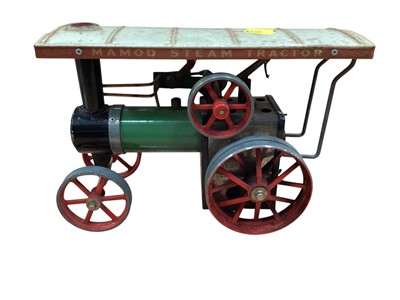 Lot 1848 - Mamod TE1A steam tractor (1)