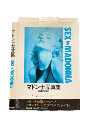 Lot 2702 - Collection of items relating to Madonna, including records, picture discs, singles, poster books, copies of Sex by Madonna, etc