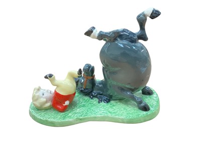 Lot 2350 - Royal Doulton limited edition Thelwell model - Suppling Exercises, boxed with certificate