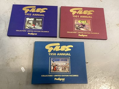 Lot 5027 - Group of Giles annuals, together with a Giles jigsaw puzzle (1 box)