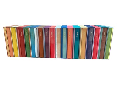 Lot 1408 - Whittington Press - Matrix - A Review for Printers and Bibliophiles, nos. 8-24. All deluxe very limited editions in leather bindings by Gryspeerdt