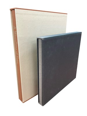 Lot 1409 - Whittington Press, Miscellany of Type, 1990, together with Portraits of Presses. (2)
