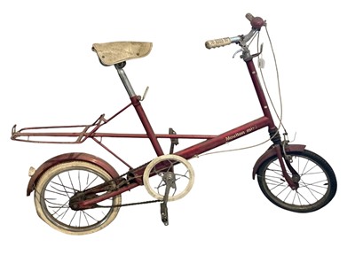 Lot 2989 - Vintage Moulton Mini bicycle, manufactured by Moulton Bicycles of Nottingham.