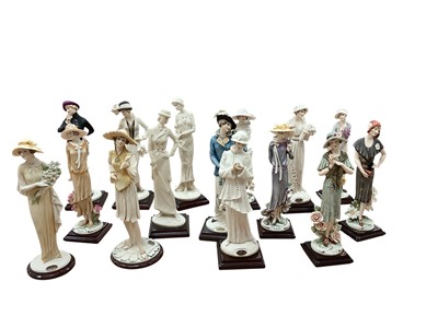Lot 2355 - Collection of 15 Florence Giuseppe Armani figures