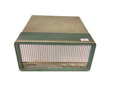 Lot 2726 - Elpico record player in case.
