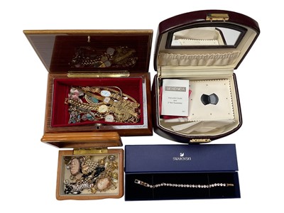 Lot 237 - Group of costume jewellery and wristwatches