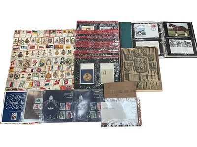 Lot 1195 - Two boxes of stamps and ephemera