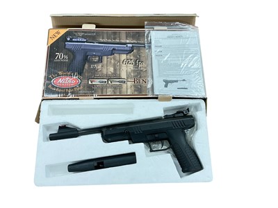 Lot 830 - Benjamin .177 nitro piston air pistol in box