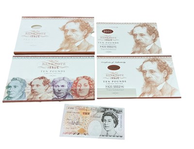 Lot 476 - G.B. - Royal Mint 'Charles Dickens' limited edition orange and multicoloured series 'E'