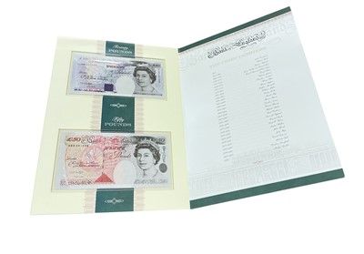 Lot 480 - G.B. - Royal Mint limited edition banknote collection