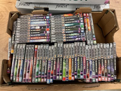 Lot 2732 - Twelve boxes of mixed DVDs to include Doctor Who.