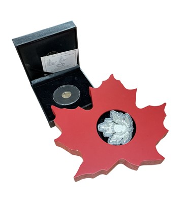 Lot 486 - World - Coins to include Tristan Da Cunha 9ct gold One Crown commemorating 80th Anniversary of George VI's Coronation 2017 (N.B. Wt. 1gm), and Canada maple leaf silver $20...