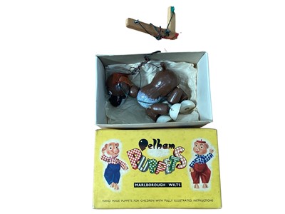 Lot 1923 - Pelham Puppets Gypsy & Bengo, boxed (2)