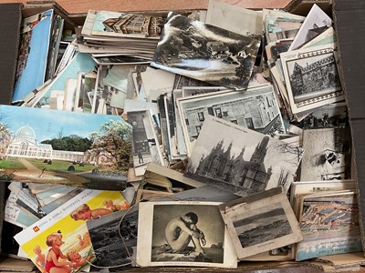 Lot 1188 - Postcards large accumulation to include advertising H.M.V. Street Scenes, Lawson Wood artist drawn, MAC, Mabel Lucie Attwell, Golf, Shipping, Political etc