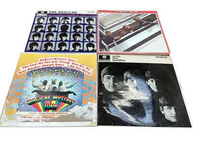 Lot 2755 - Selection of Beatles LP's