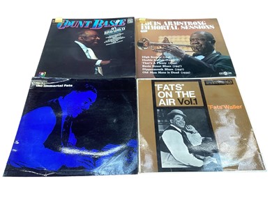 Lot 2756 - Box of Jazz records including Count Basie, Milt Jackson etc