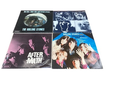Lot 2762 - Box of Rolling Stones LP records