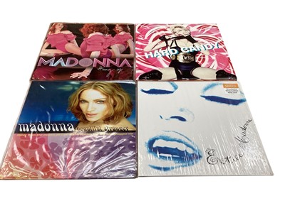 Lot 2769 - Selection of Madonna LP's in carrying case