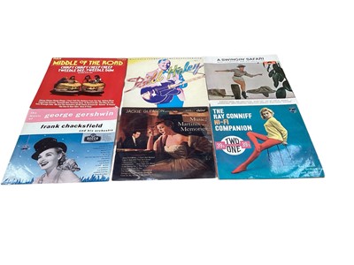 Lot 2771 - Box of LP records including Bob Marley, Carpenters, The Ink Spots etc