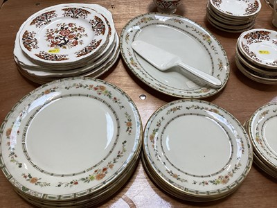 Lot 5052 - Royal Doulton Mosaic Garden tableware together with a Colclough tea service, Staffordshire 'Coaching days' and others