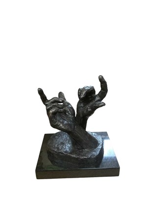 Lot 1021 - Rolf Harris bronze 'Intuition', from an edition of 595