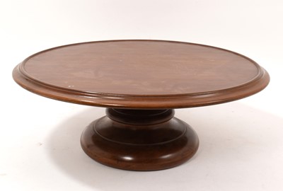 Lot 1022 - Antigue mahogany lazy Susan