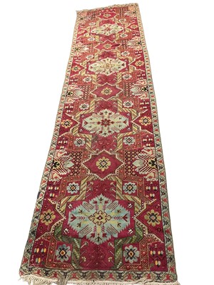 Lot 1507 - Antique Turkish runner