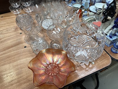 Lot 5066 - Group of Royal Copenhagen ceramics and others, together with a group of glassware