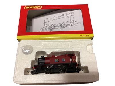 Lot 1714 - Hornby OO Gauge Collectors Club BR black early emblem 0-4-0T tank engine 43209, boxed R2877, BR black early emblem 0-4-0 saddle tank engine 51200, boxed R2960, BR black 0-4-0 Queen Elizabeth II...