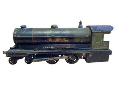 Lot 1720 - Bowman Models (c1930's) LNER green & black 4-4-0 spirit fired steam locomotive (no tender) (paint loss) (1)