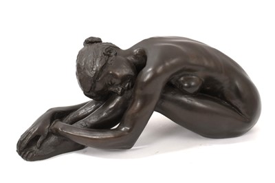 Lot 1037 - Tom Greenshields (1915-1994) cold cast bronze resin