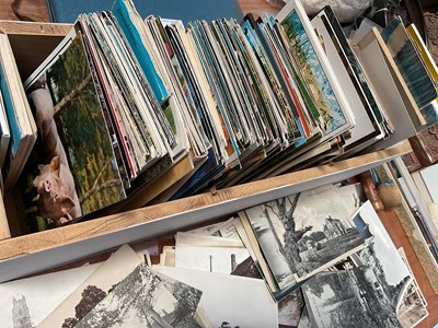 Lot 5091 - Local interest: collection of antique and vintage postcards relating to Suffolk, including Flatford Mill, Ipswich, Bury St. Edmunds, etc