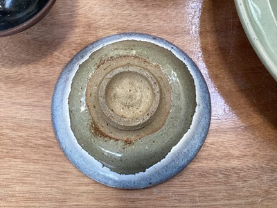 Lot 5113 - Antique Chinese celadon glazed dish, probably 19th century, 30cm diameter