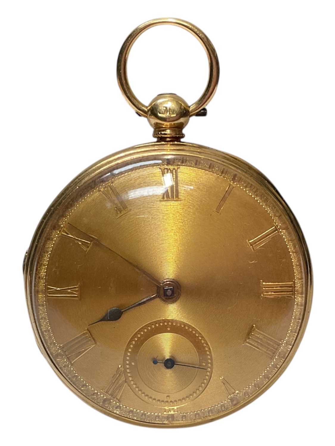 Lot 33 - Victorian 18ct gold pocket watch