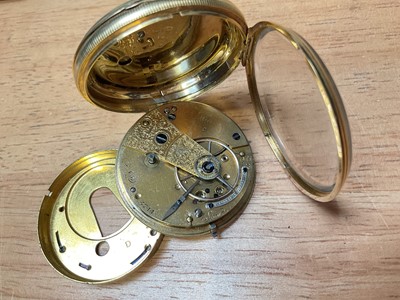 Lot 33 - Victorian 18ct gold pocket watch