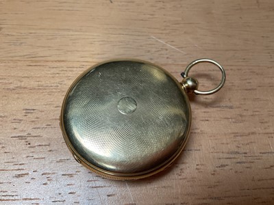Lot 33 - Victorian 18ct gold pocket watch