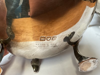Lot 36 - Two Georgian style silver sauce boats