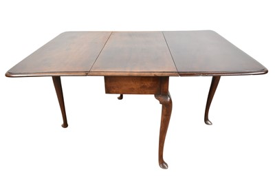 Lot 1368 - George II/ mahogany drop-flap table