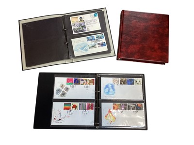 Lot 5160 - First day covers, military, some signed and others, three albums